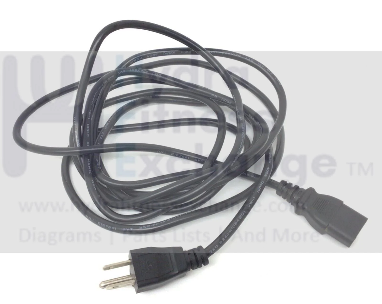 True Fitness Recumbent Bike Power Cord Cable 90560402