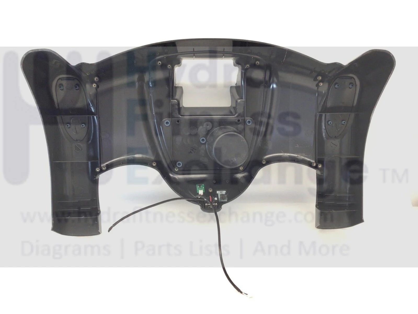 True Fitness Treadmill Console Back Overlay Keypad with Cup Holder 7TCS6003 - Image 2