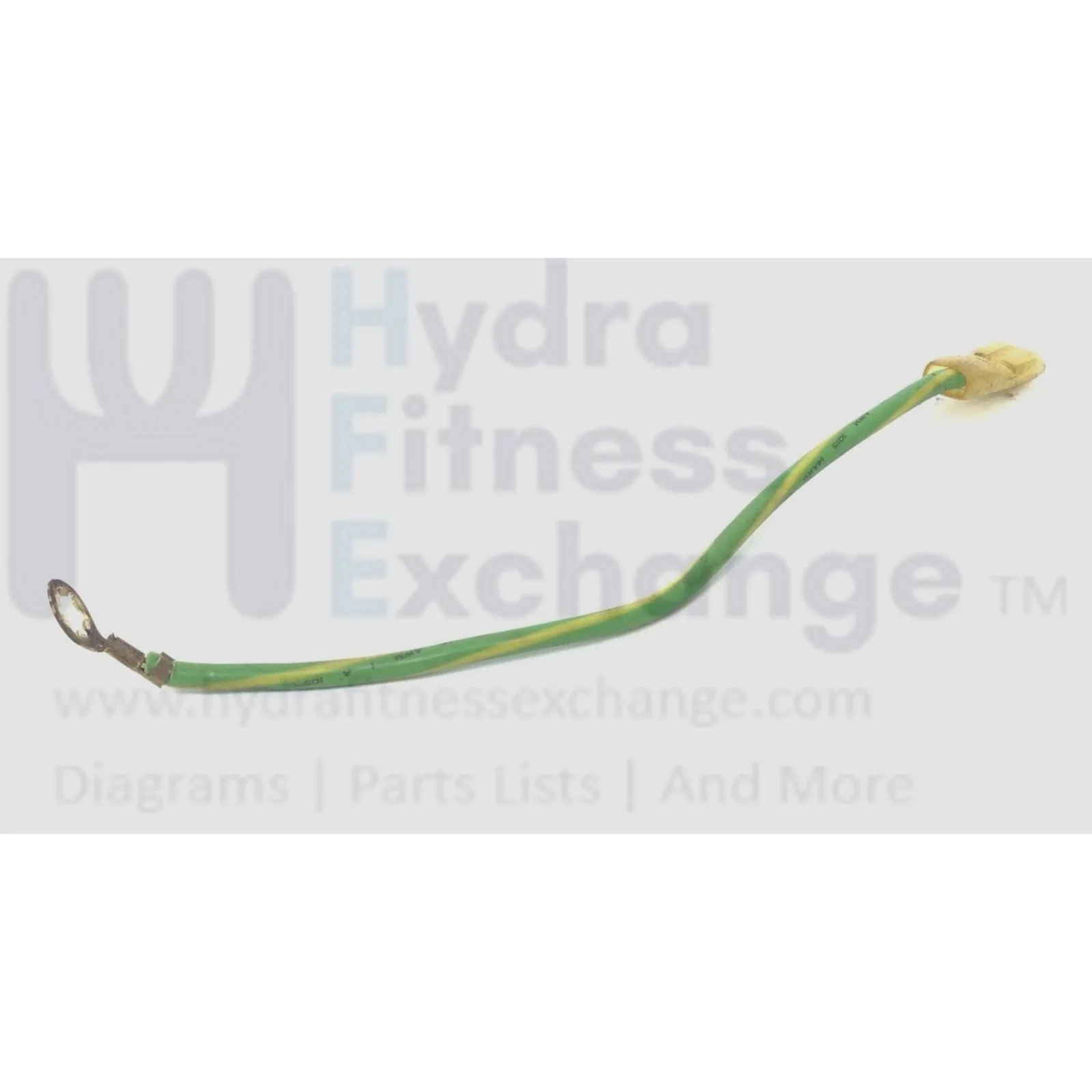 True Fitness Treadmill Green Ground Wire 14AWGx130x1T1R 9PS0079