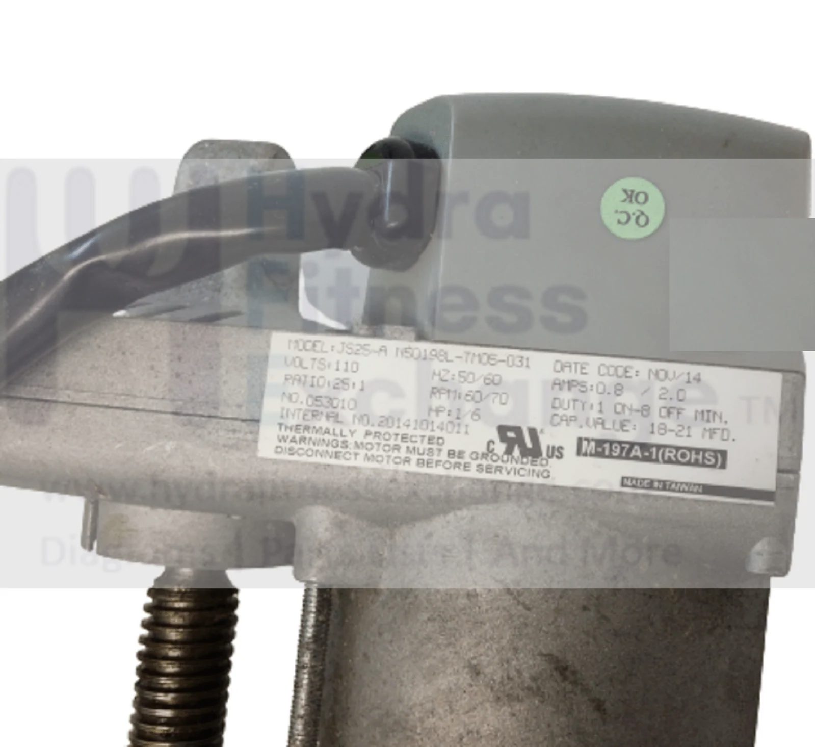 Used True Fitness Treadmill Incline Lift Elevation Motor Actuator 9PS0026A & 7PS0026A - Image 3