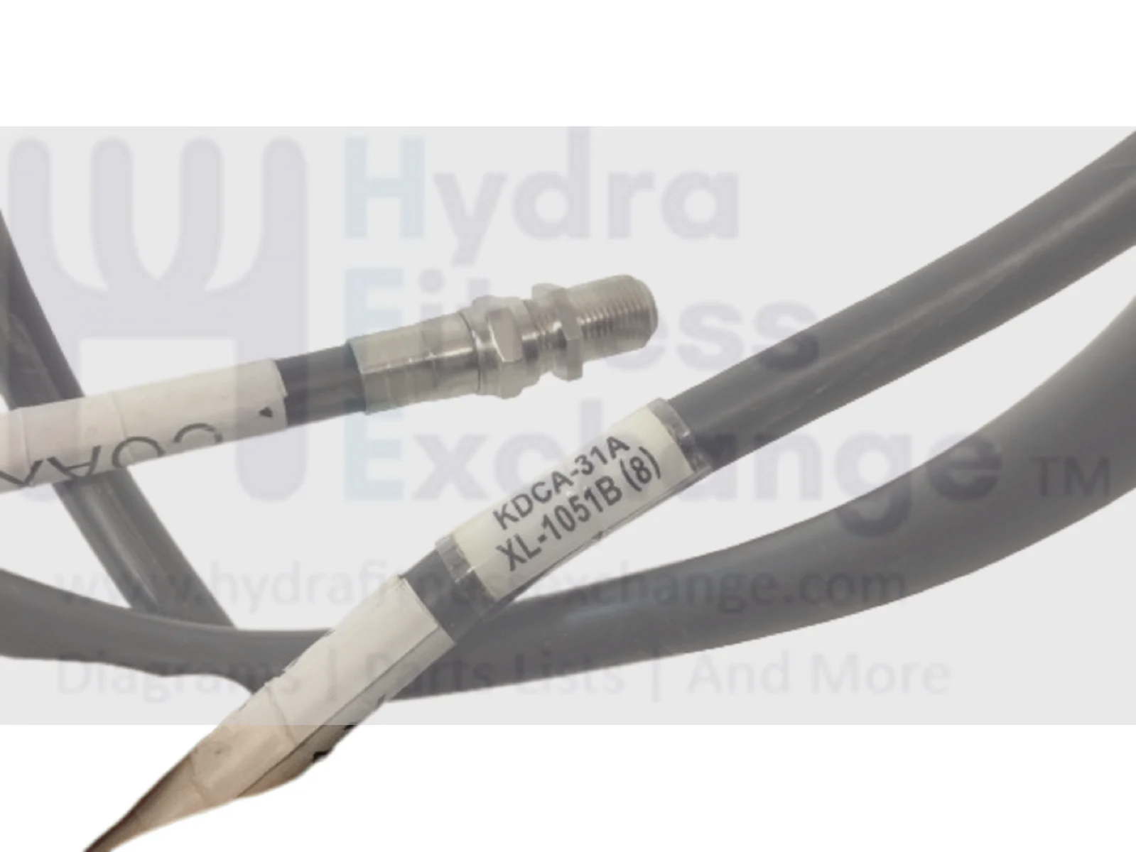 True Fitness Treadmill Lower Cable Coax 91" MFR-XL-1051B 9CT0023 & 7CT0023 - Image 2