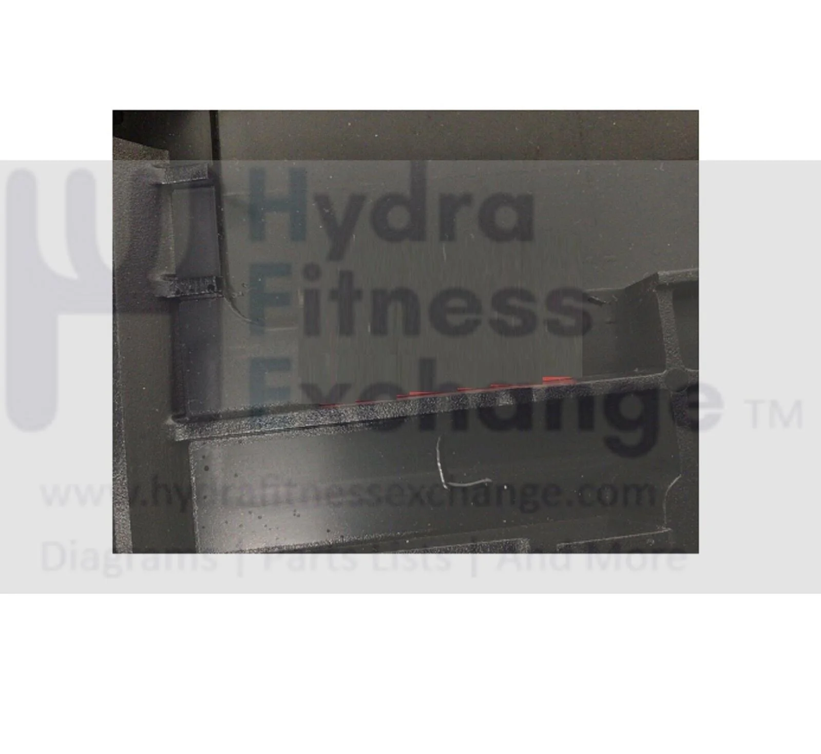 True Fitness Z5 ZTX - 850 Treadmill Left Rear Roller Cover 90326500 - Image 2