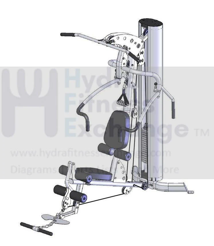 Used Inspire M1 2010 Compact Home Gym For Basement Applications - Low Ceiling