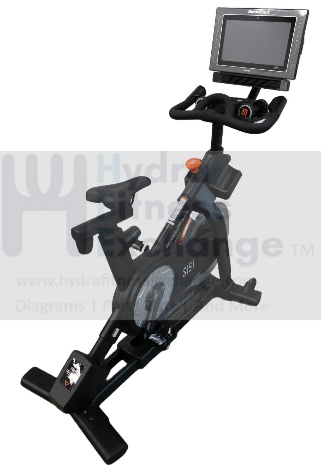 Used NordicTrack S15i Indoor Cycle NTEX05121.4 Upright Stationary Bike
