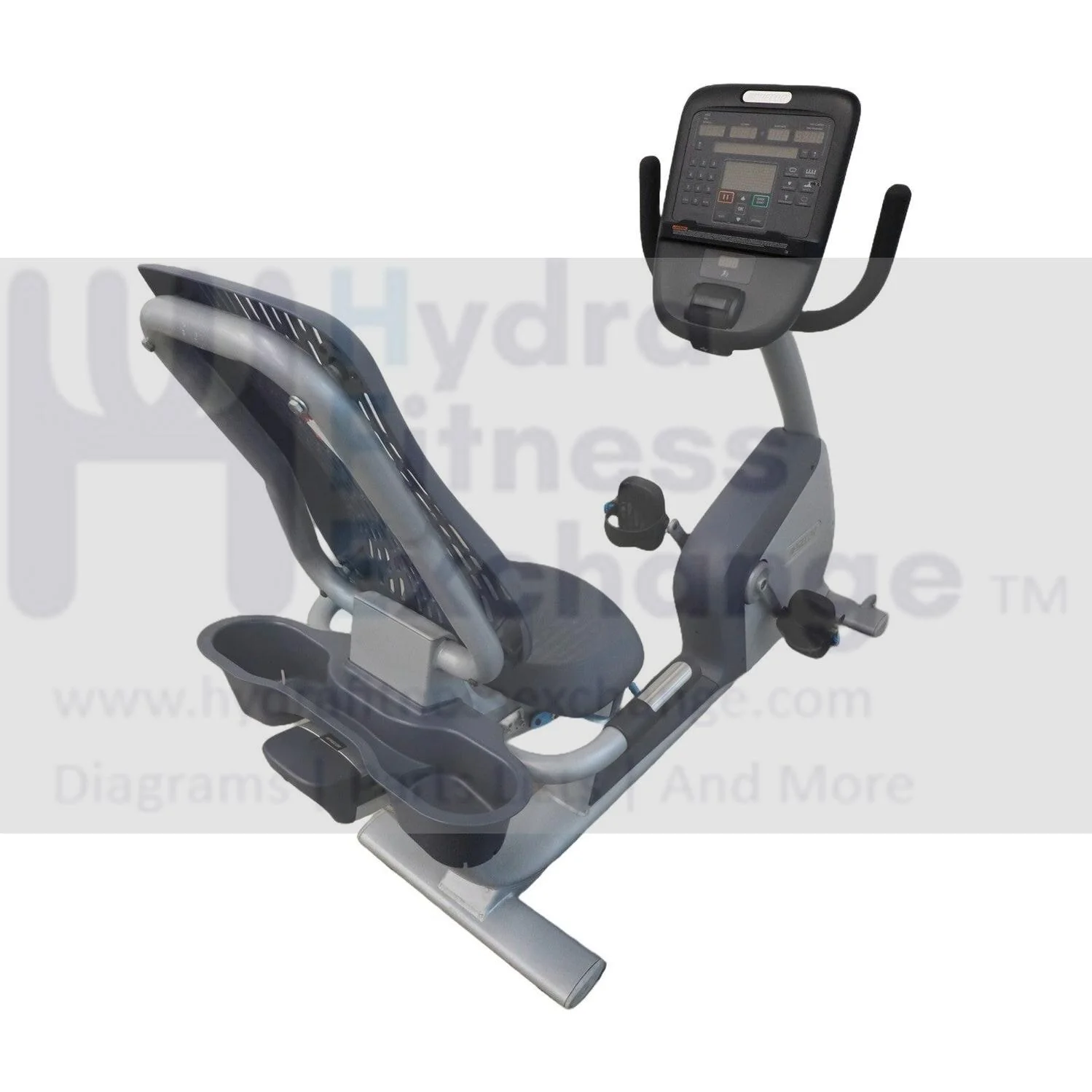 Used Precor RBK 835 AXHGK2 Recumbent Stationary Bike - Image 2