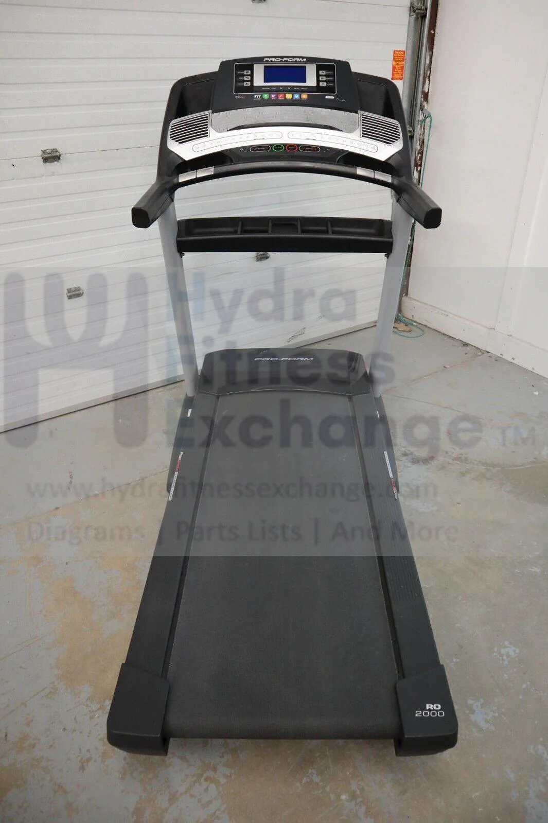 Used Proform Pro 2000 Heavy Duty Folding Treadmill For Home Gym - Image 2
