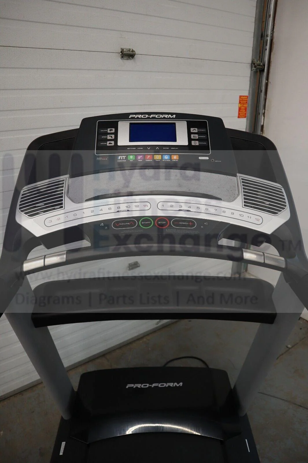Used Proform Pro 2000 Heavy Duty Folding Treadmill For Home Gym - Image 3