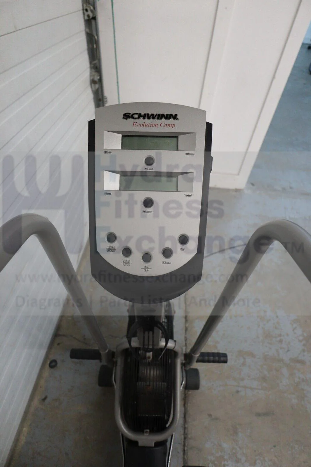 Used Schwinn Evo Comp Indoor Stationary Dual Action Fan Wind Bike For Home Gym - Image 3