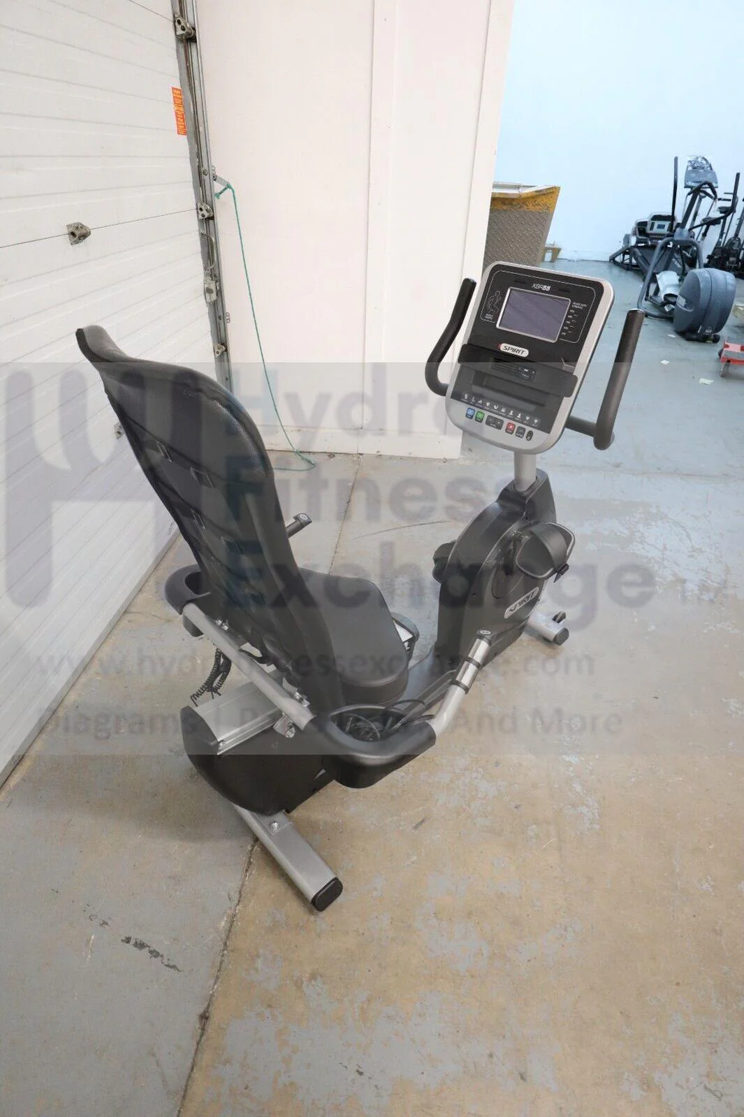 Used Spirit Fitness XBR55 Recumbent Stationary Bike Cycle  For Home Gym - Image 2