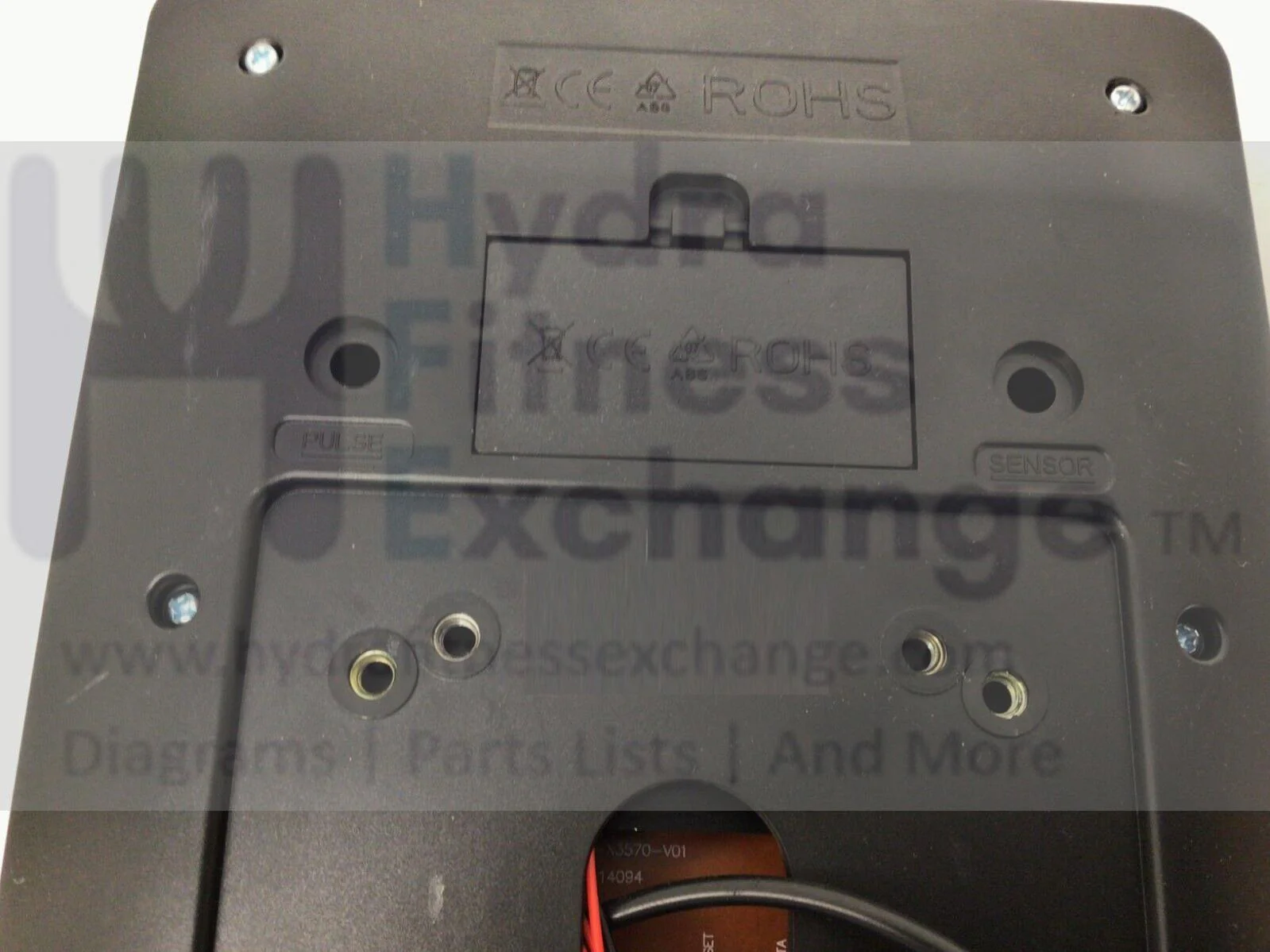 Vanswe RB661 Recumbent Bike Display Console Assembly Display-C-6086 - Image 2