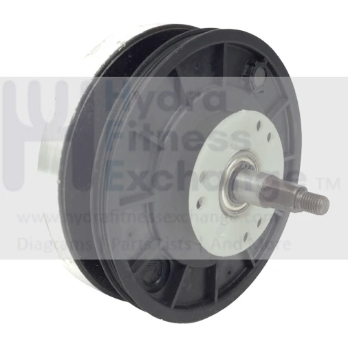 Vanswe RB661 Recumbent Bike Flywheel Axle with Pulley wheel-P-6085