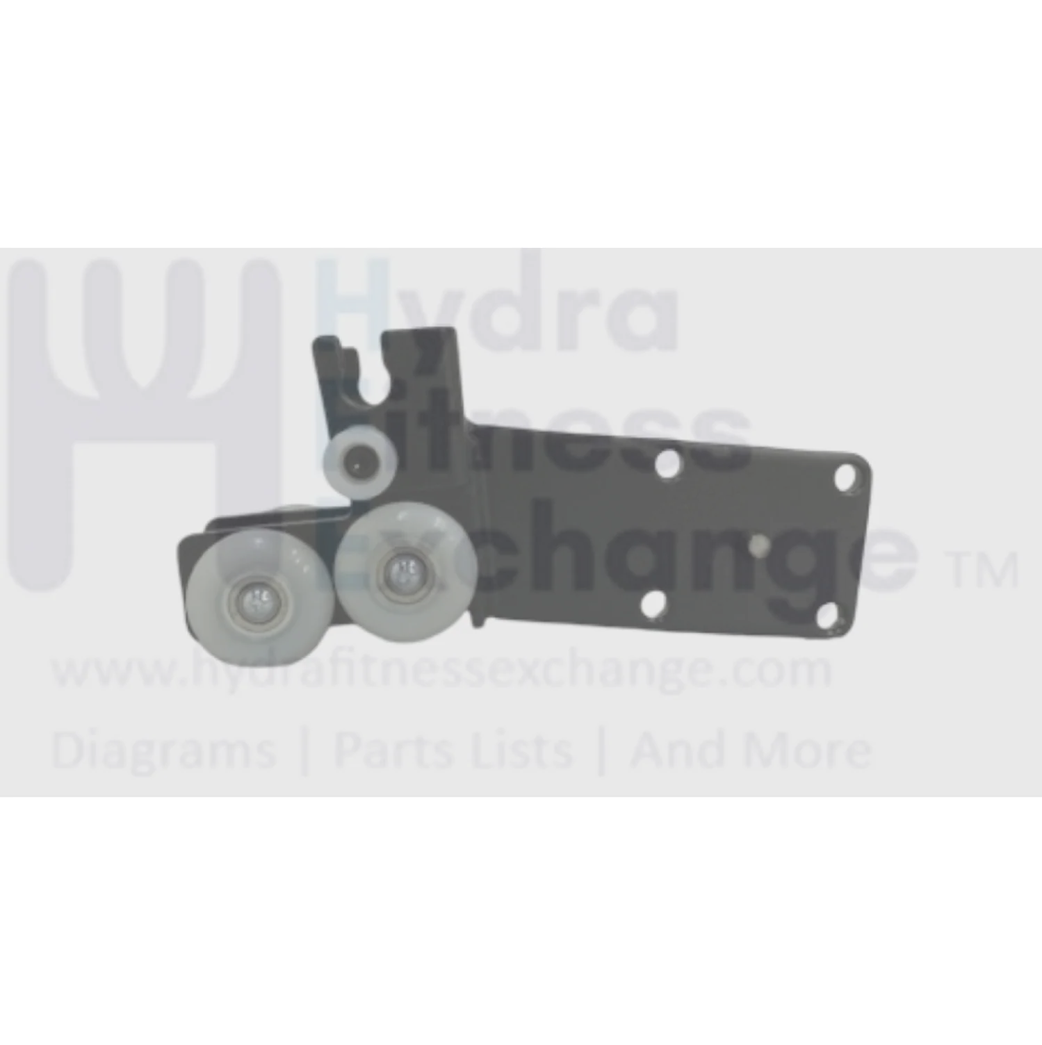 Vision Fitness Elliptical Black Roller Base Set 1000441153