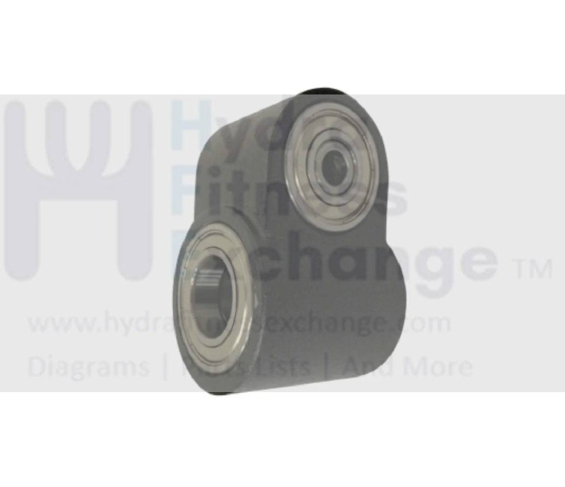 Vision Fitness Elliptical Crank Sleeve Set Semi Assembly 1000451936