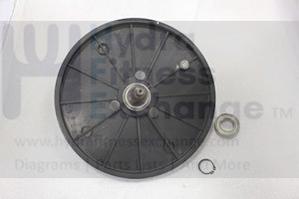 Vision Fitness Elliptical Flywheel Pulley Assembly 061219-Z