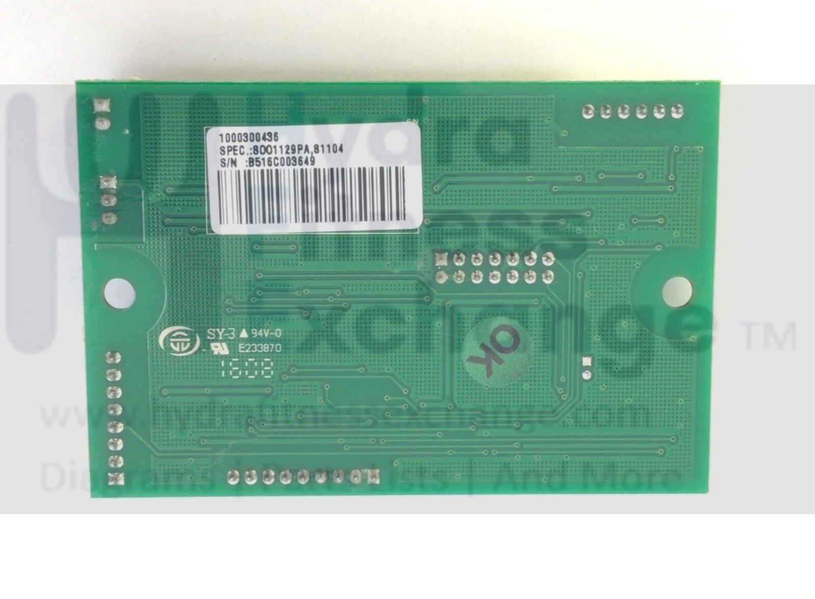 Vision Fitness Elliptical Lower Motor Control Board Controller 1000300436 - Image 2
