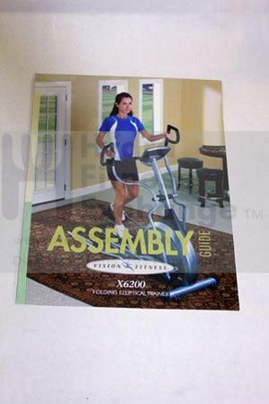 Vision Fitness Elliptical Owner's User's Manual 1000102220