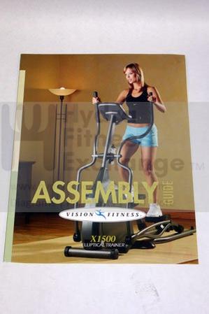 Vision Fitness Elliptical Owner's User's Manual 102397