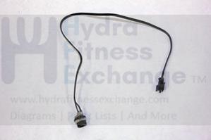 Vision Fitness Elliptical Power Input Jack Wire Harness 097931