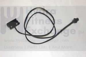 Vision Fitness Elliptical RPM Speed Sensor Reed Switch 2 terminal Wire 019481-B