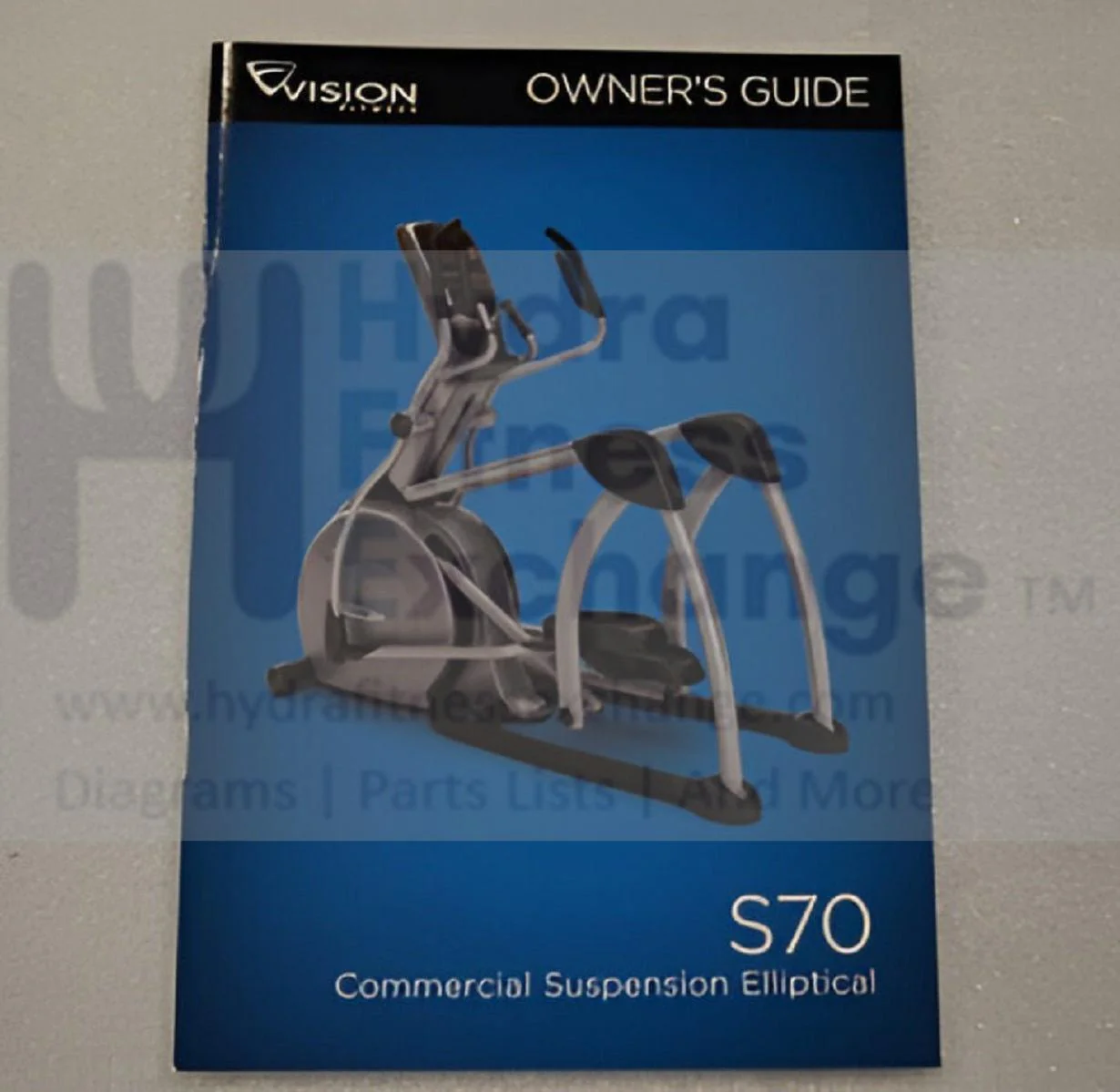 Vision Fitness EP632 Elliptical Owner,s User Manual English 1000230201 - Image 2
