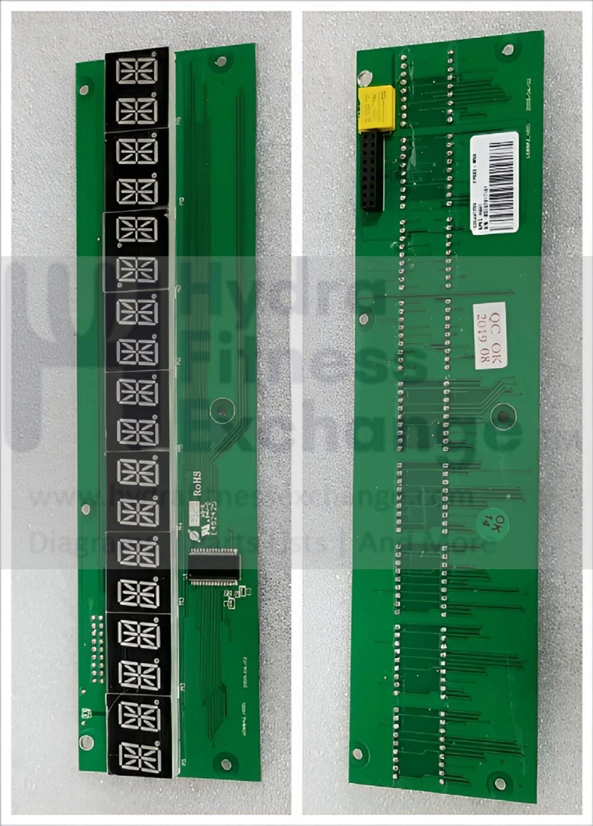 Vision Fitness EP632 EP632B EP632C Elliptical Display Console Board 1000441239 - Image 2