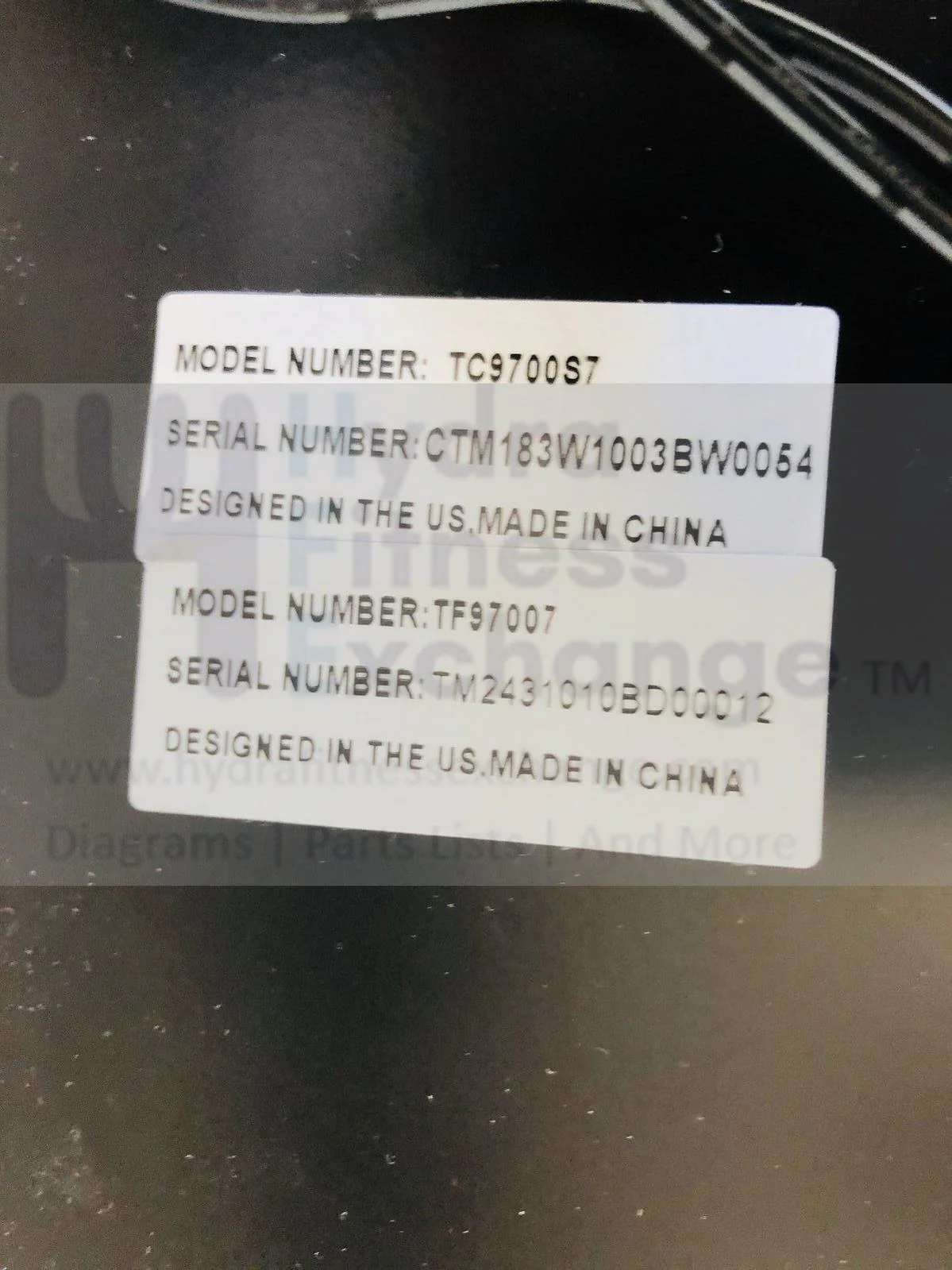Vision Fitness Residential Treadmill Display Console Z97TM51E-COS 063023-ZUP - Image 3