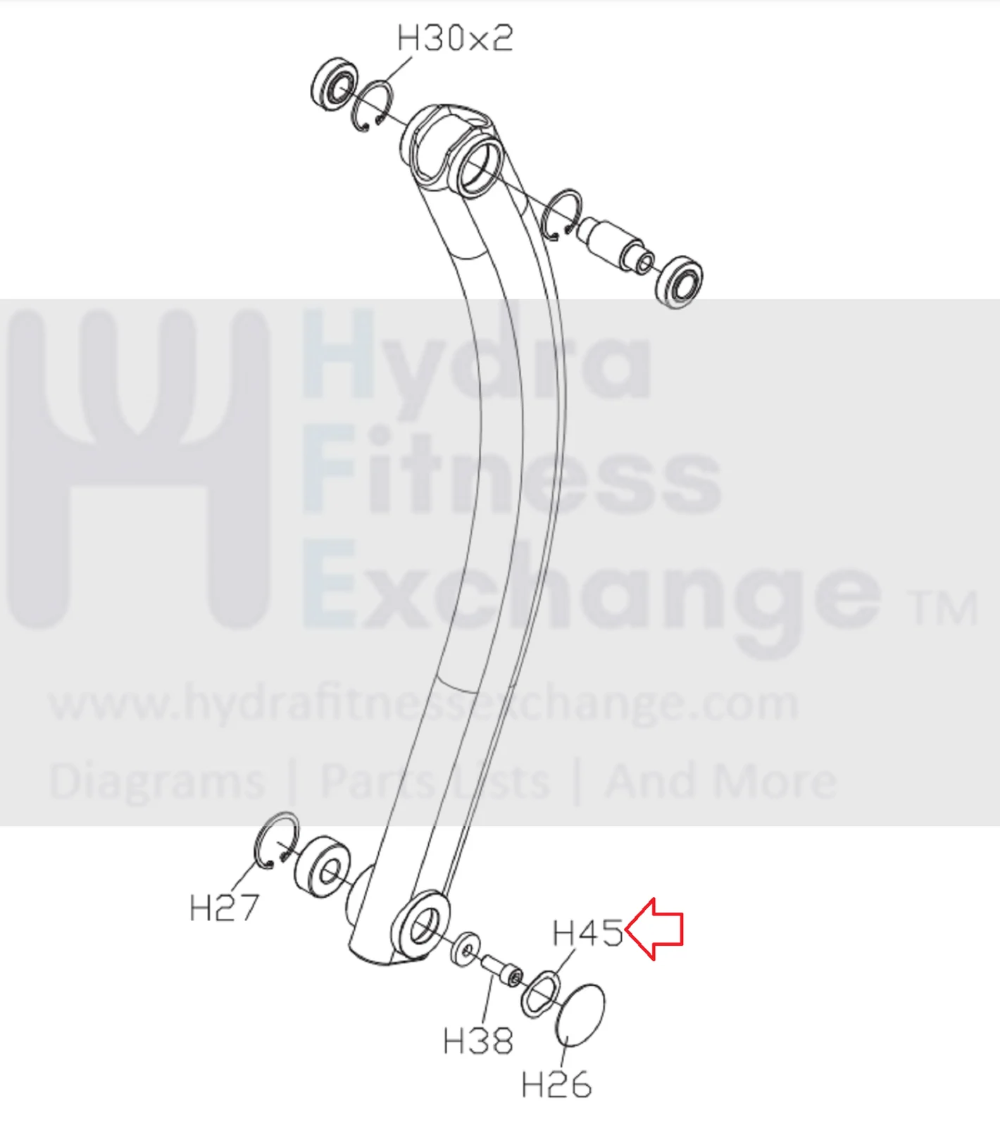 Vision Fitness S60 S70 S7100HRT S7200HRT Elliptical Wavy Washer 0000083769 - Image 2