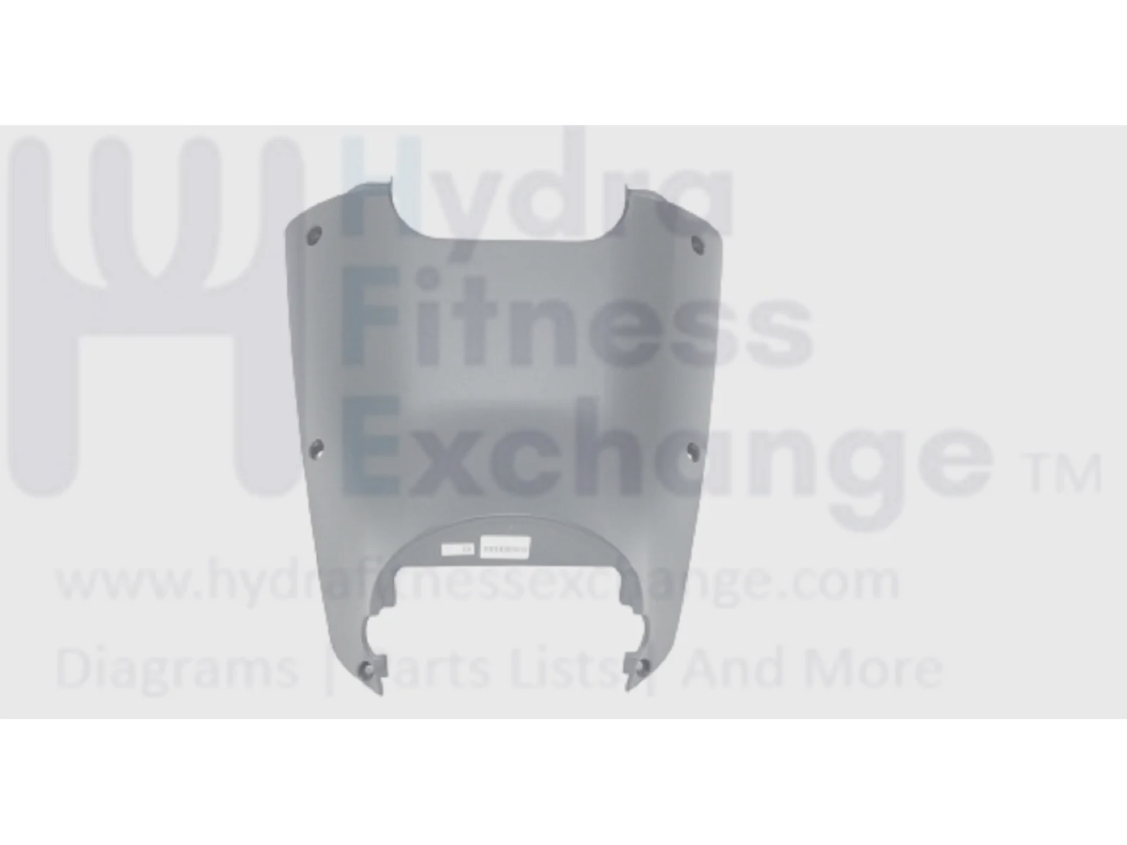 Vision Fitness S70 - EP78 Elliptical Console Back Cover 1000230186