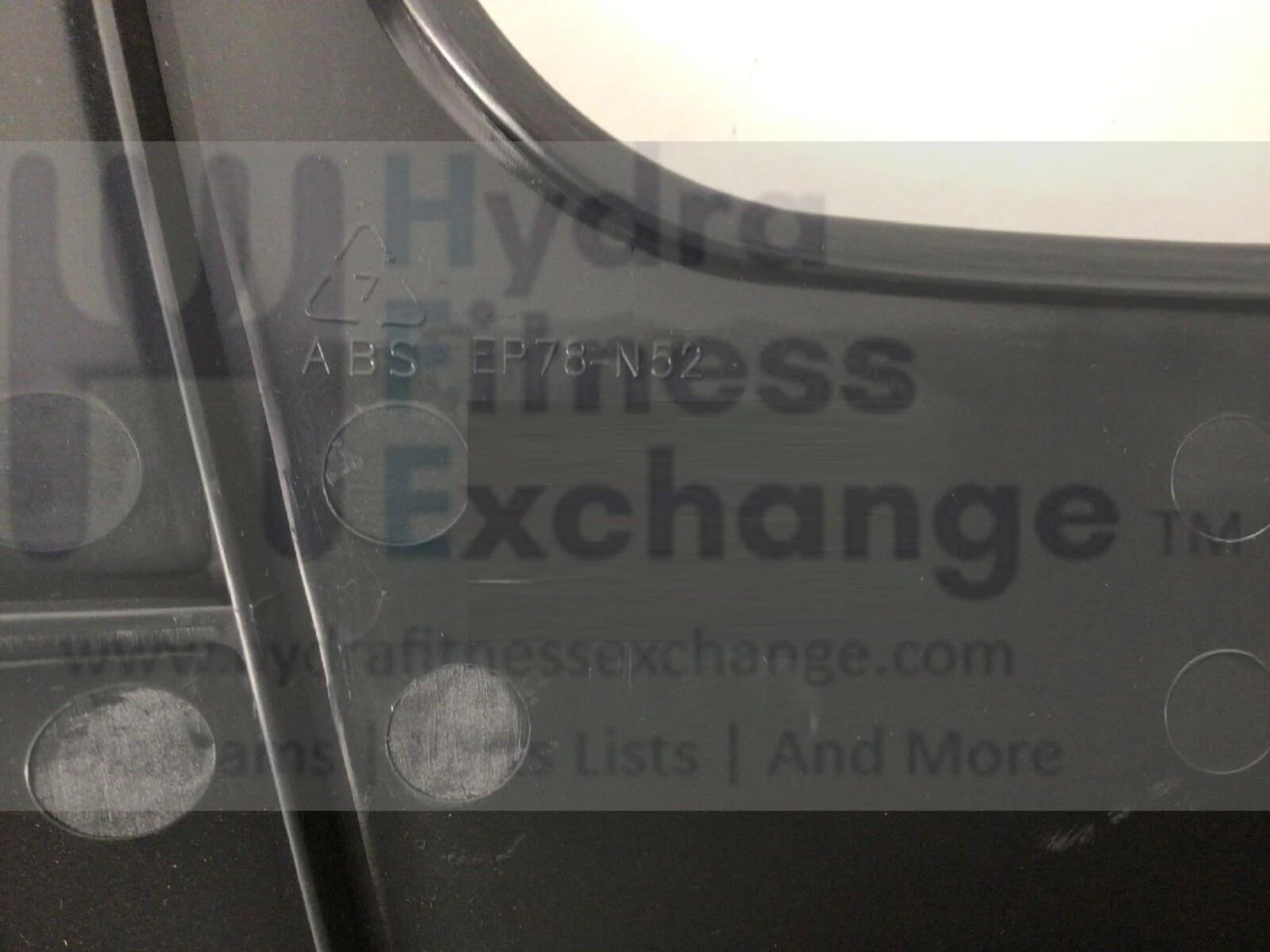 Vision Fitness S70 - EP78 Elliptical Console Back Cover 1000230186 - Image 2