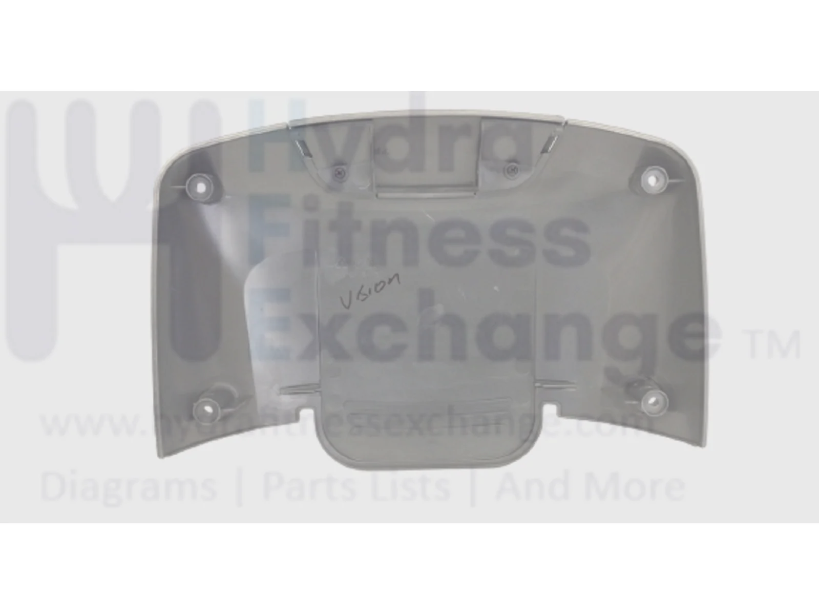 Vision Fitness S70 - EP78 Elliptical Console Cover 1000230187 - Image 2