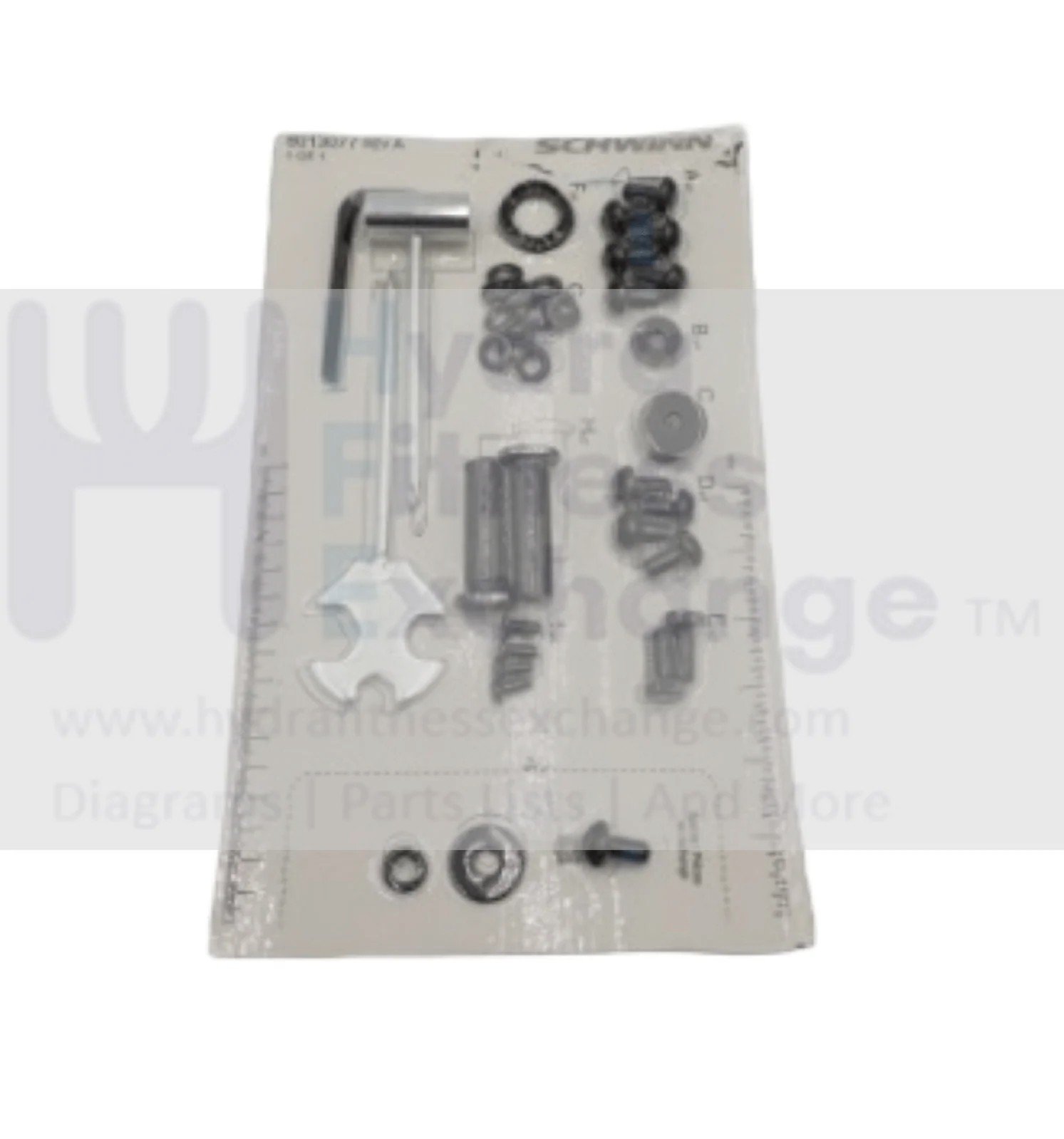 Vision Fitness Strength System Hardware Kit 1000512311