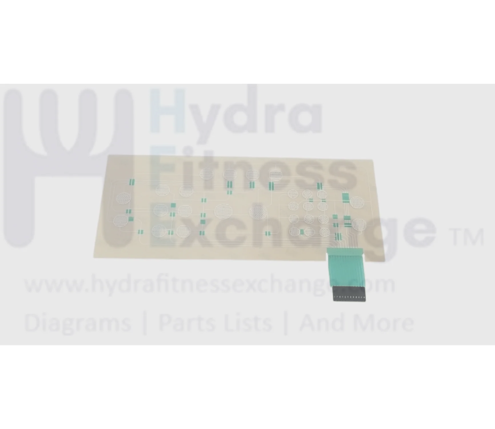 Vision Fitness T600 TM742B Treadmill 28 Keys Membrane Keypad 1000425703
