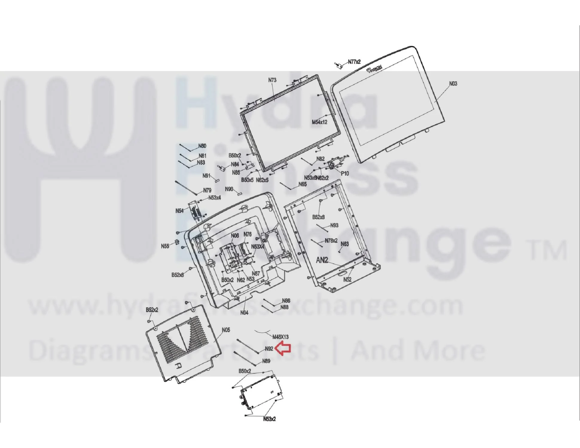 Vision Fitness TM743B EP725 EP726 RB211 CB209 Treadmill USB Connect Wire Tuner 1000413595 - Image 3
