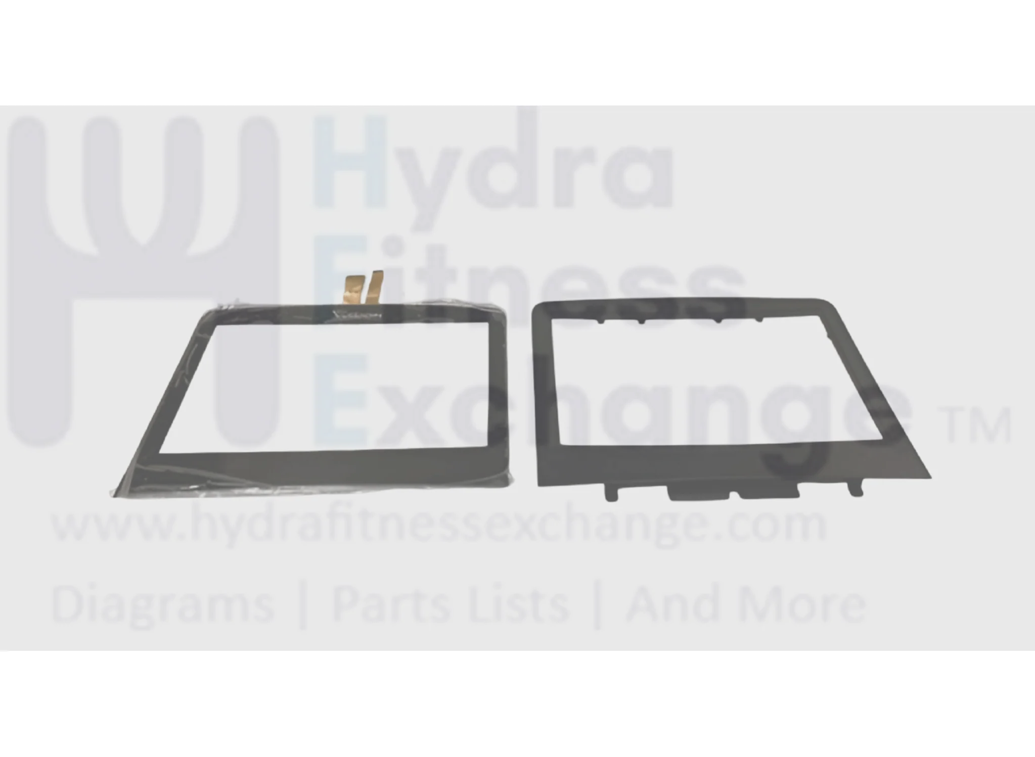 Vision Fitness TM743B Treadmill Touch panel Console Overlay Cover Set 1000456308