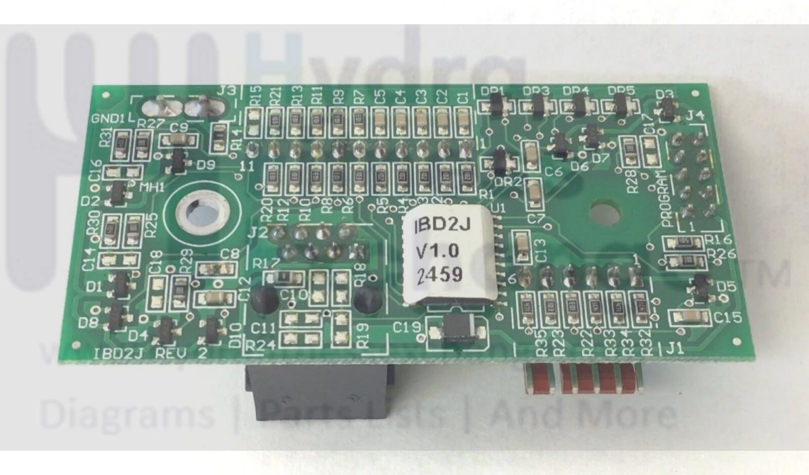 Vision Fitness Treadmill Console Electronic Circuit Daughter Board 013718-BA - Image 2
