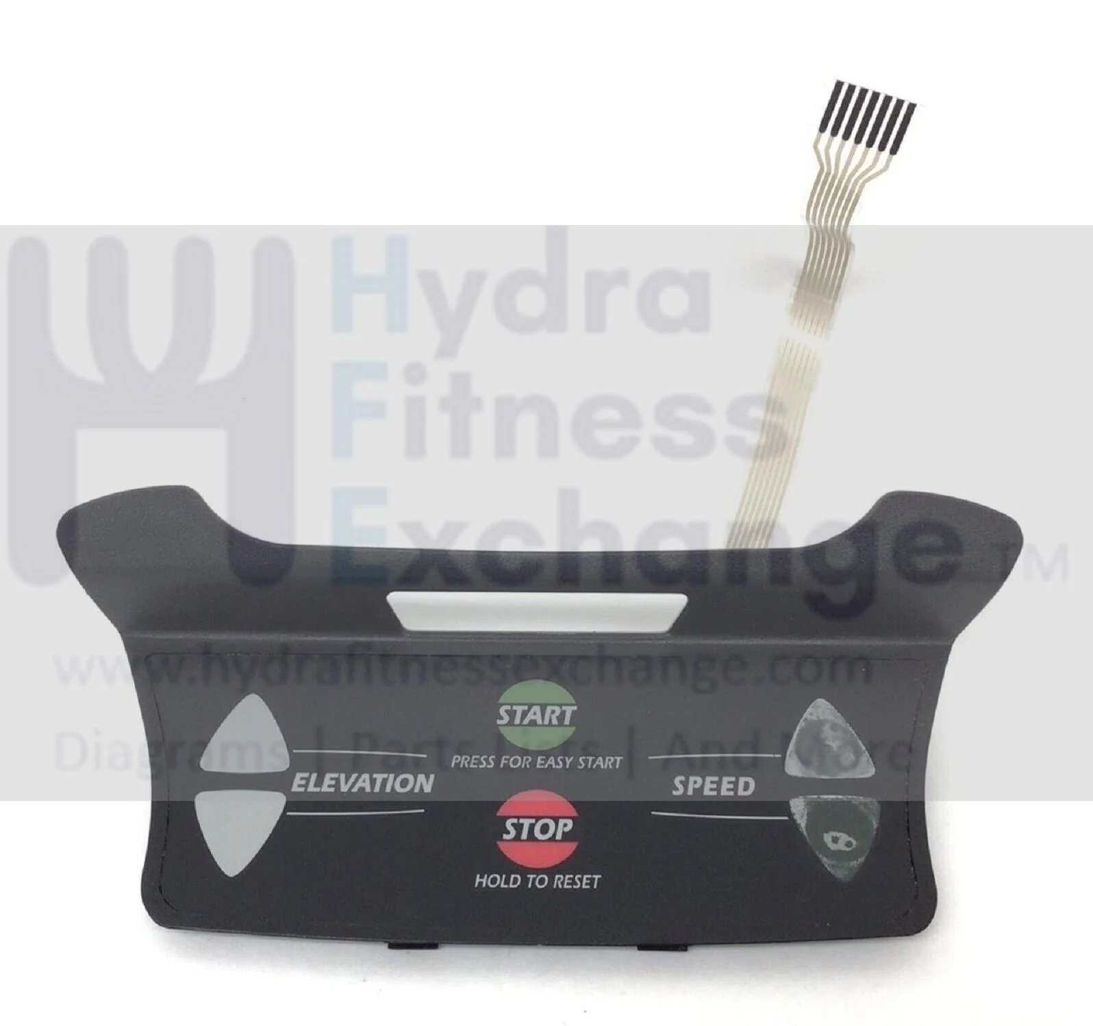 Used Vision Fitness Treadmill Console Touch Pad W/Start Stop Speed Incline 1000094781