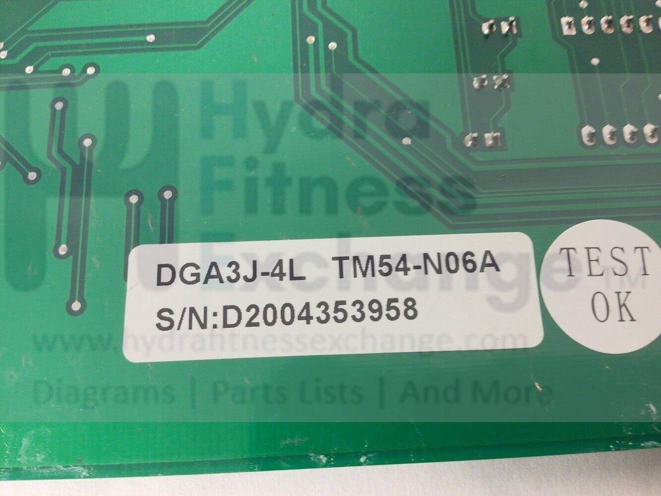 Vision Fitness Treadmill Display Console Electronic Circuit Board 013710-BA DGA3J-4J - Image 2