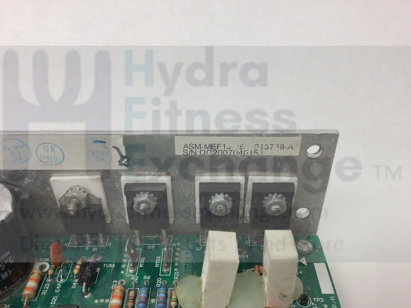 Vision Fitness Treadmill Lower Motor Control Board Controller 013738-A - Image 2
