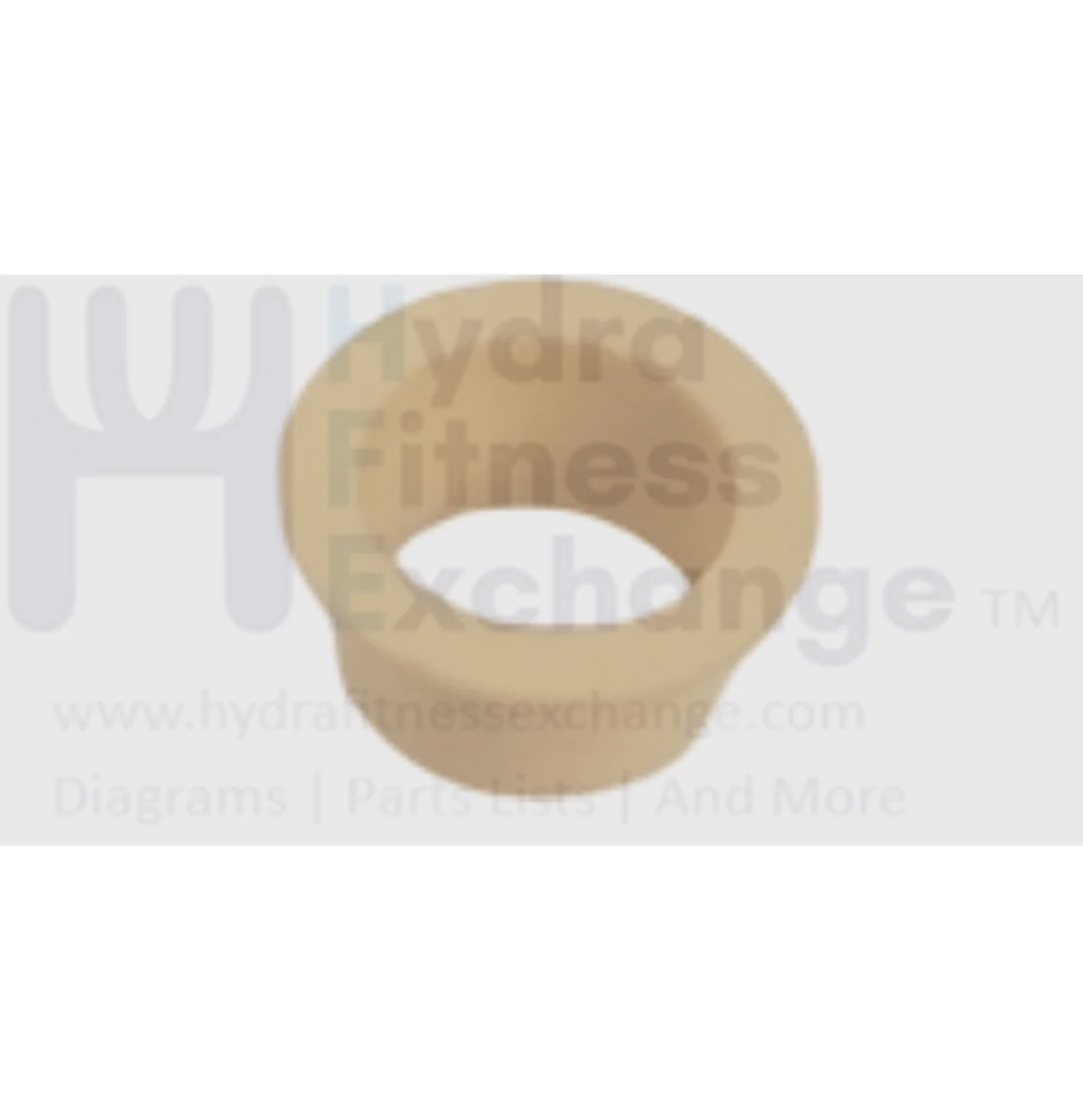 Vision Fitness Treadmill Plastic Sleeve Swivel Axle 24 x 16 x 12 1000434074