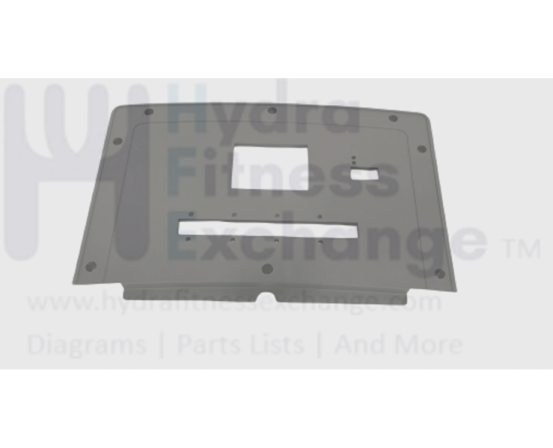 Vision Fitness Treadmill Upper Console Cover 1000425529