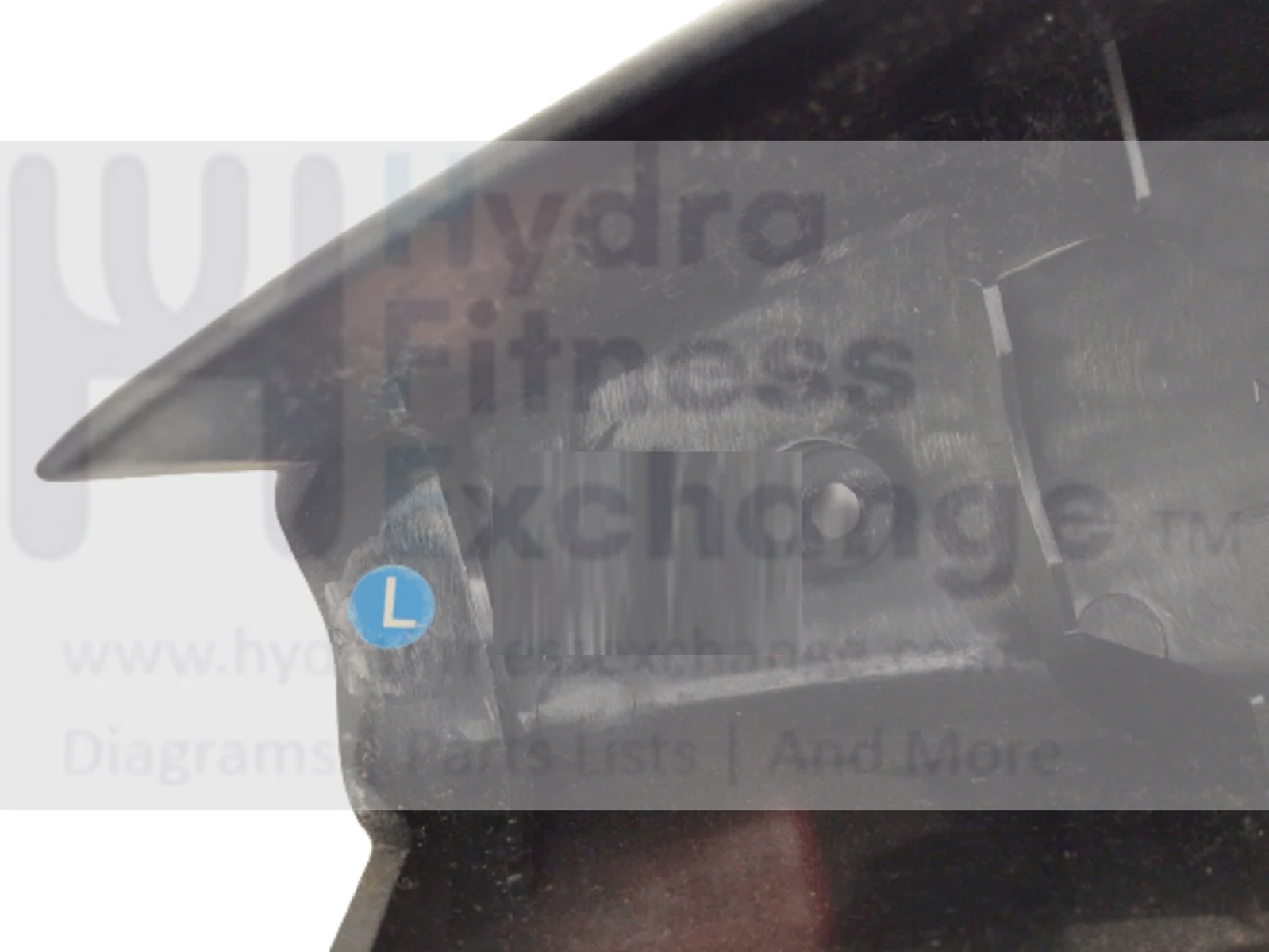 Vision Fitness X70 - EP303 Elliptical Left Pedal Arm End Cap 0000093683 - Image 2