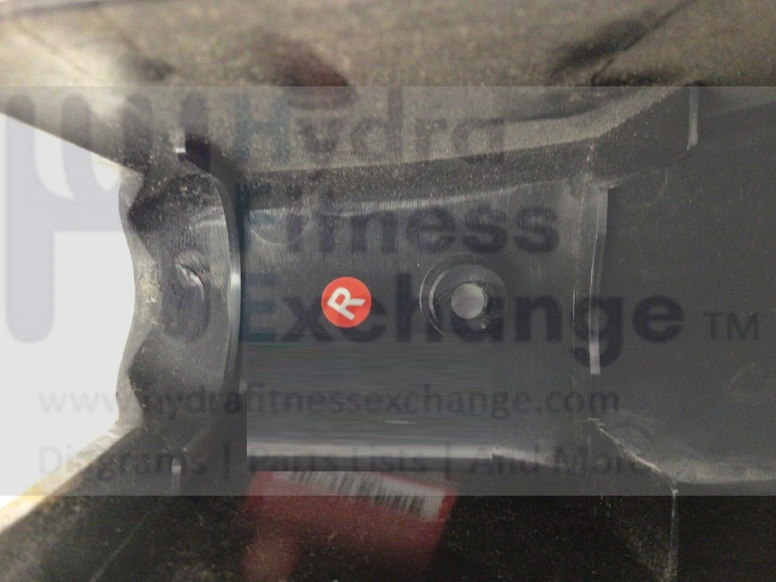Vision Fitness X70 - EP303 Elliptical Right Pedal Arm End Cap 0000093682 - Image 2