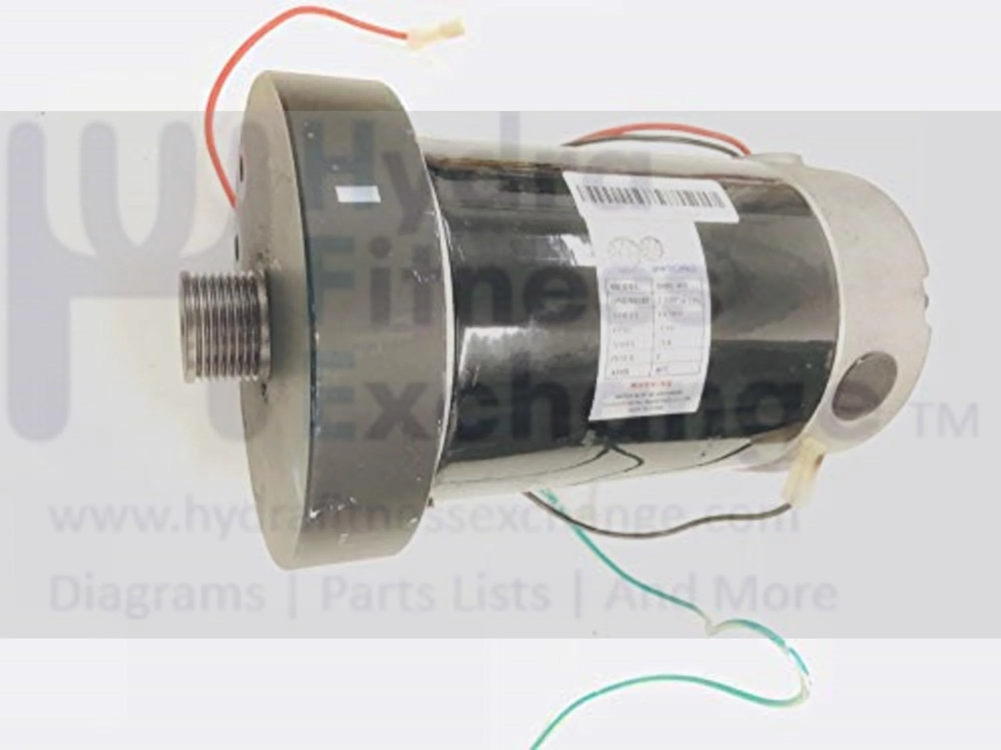 Vision Horizon Fitness T9450 T9200 T9250 T9300 T9500HRT T9350HRT T9450HRT Treadmill DC Drive Motor with Flywheel 016466-Z - Image 2