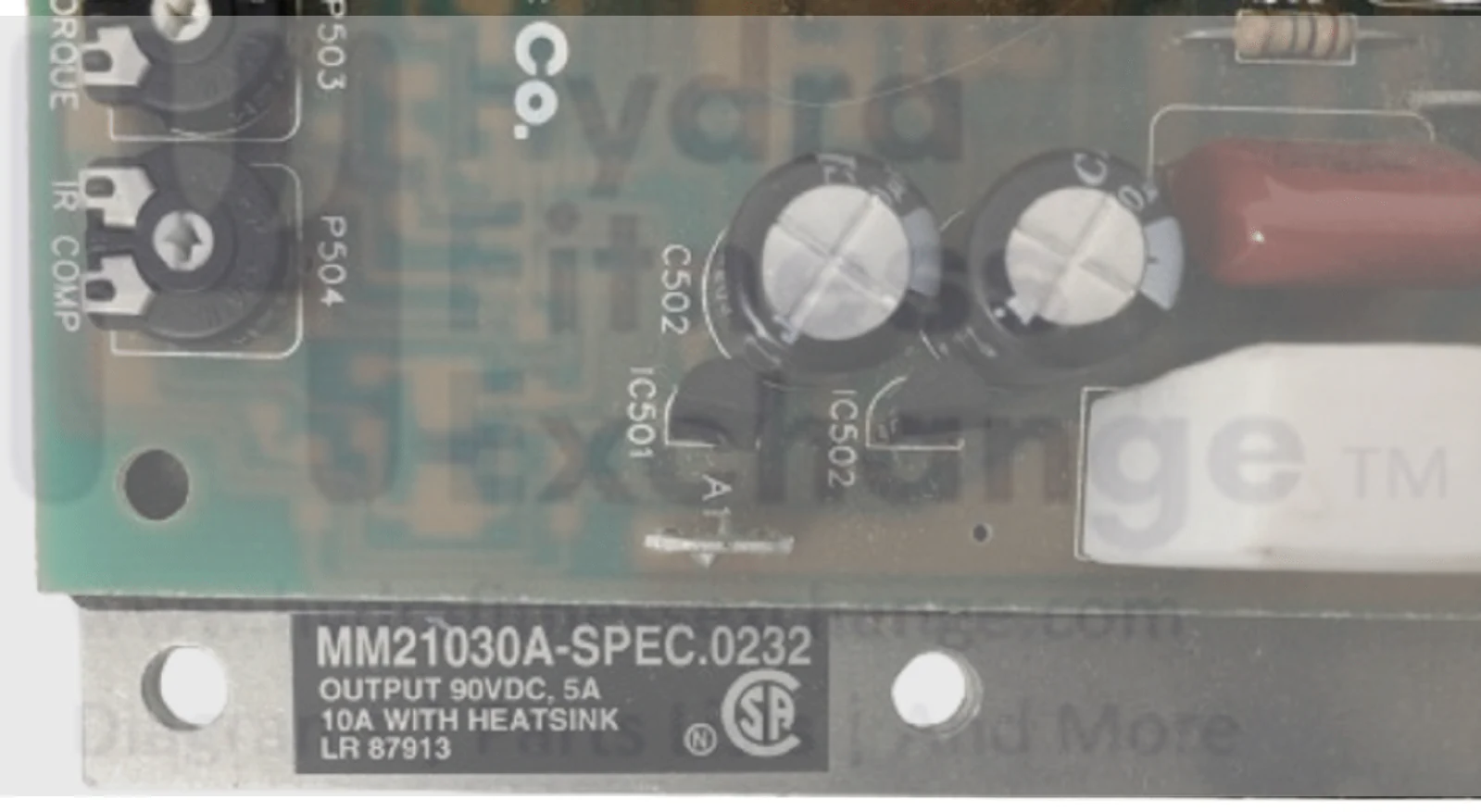 Vitamaster Treadmill Lower Motor Control Board Controller KK6039T - Image 2