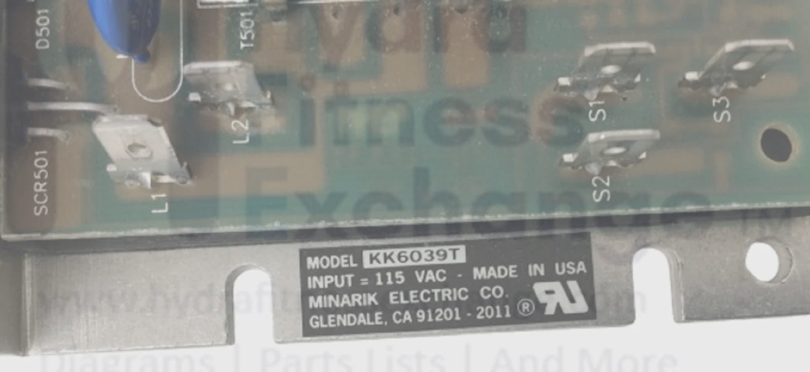 Vitamaster Treadmill Lower Motor Control Board Controller KK6039T - Image 3