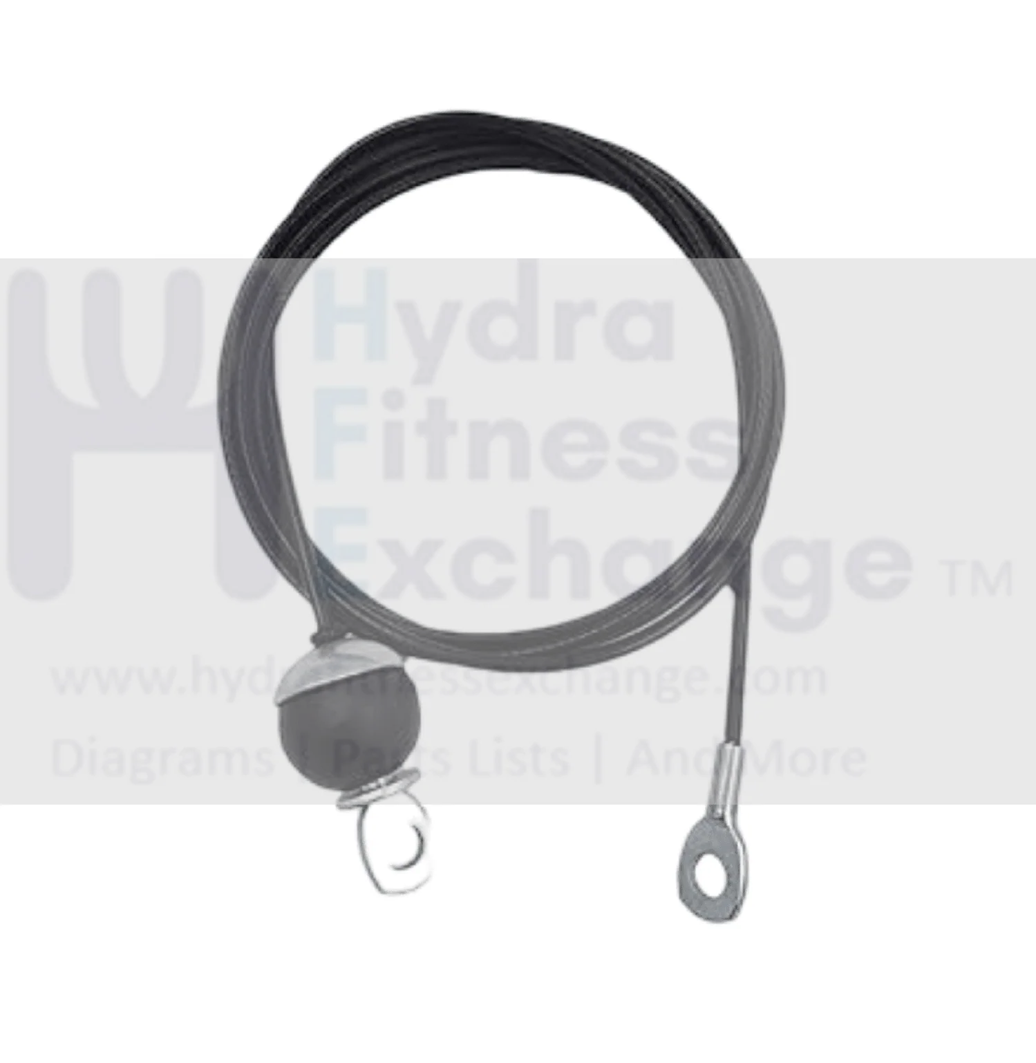 Weider Long Cable Replacement for Strength System Equipment Custom Part 168046