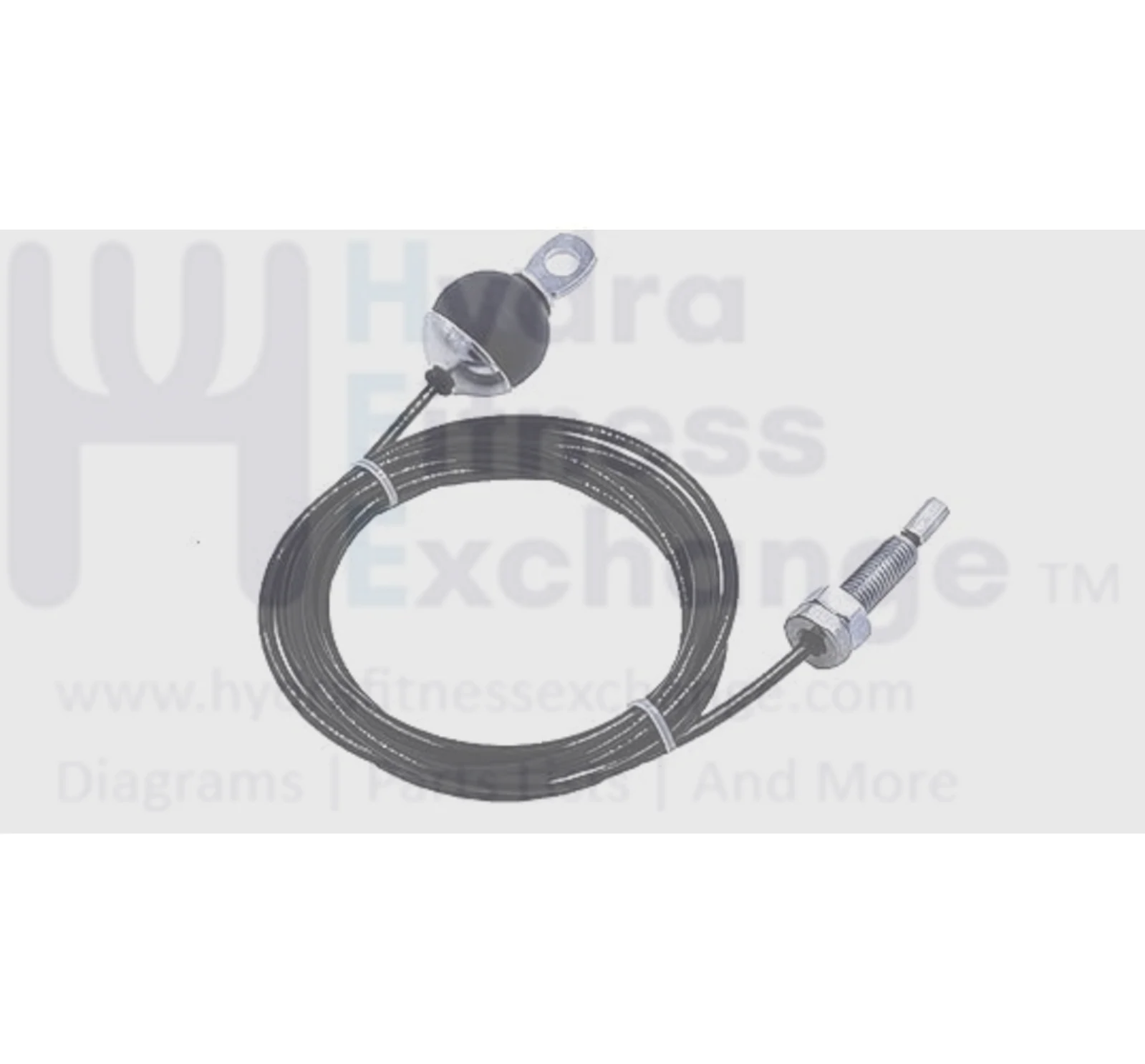 Weider Pro 4850 Pro 3650 Strength System Swivel High Cable 126.5 192274