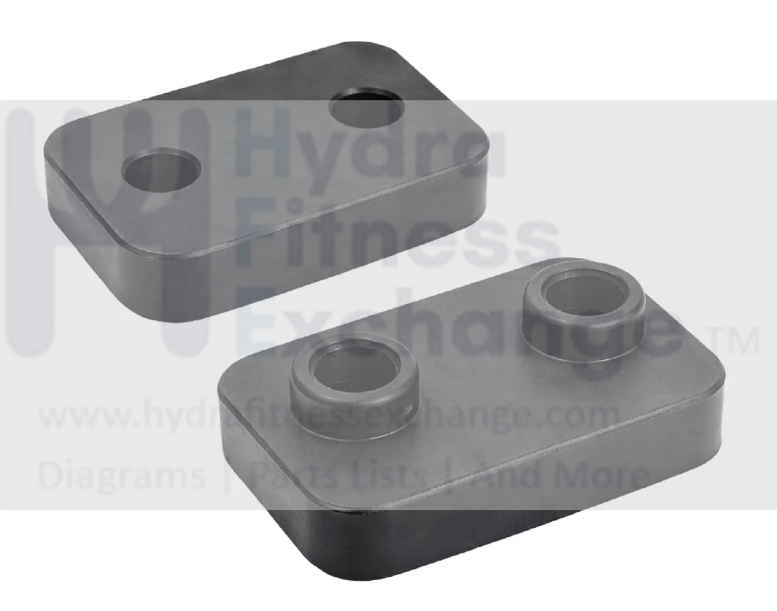 Weight Stack Rubber Bumper L 100mm (4") & W 70mm (2.75") Strength System - Image 2