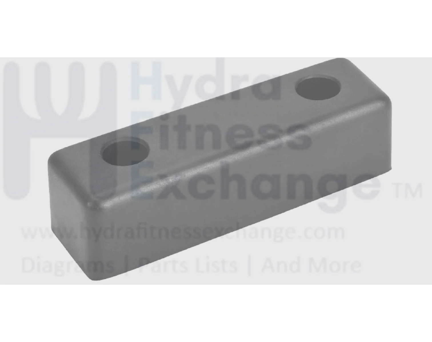 Weight Stack Rubber Bumper L 100mm - W 30mm & H 30mm & Dia of Hole 14mm Strength - Image 2