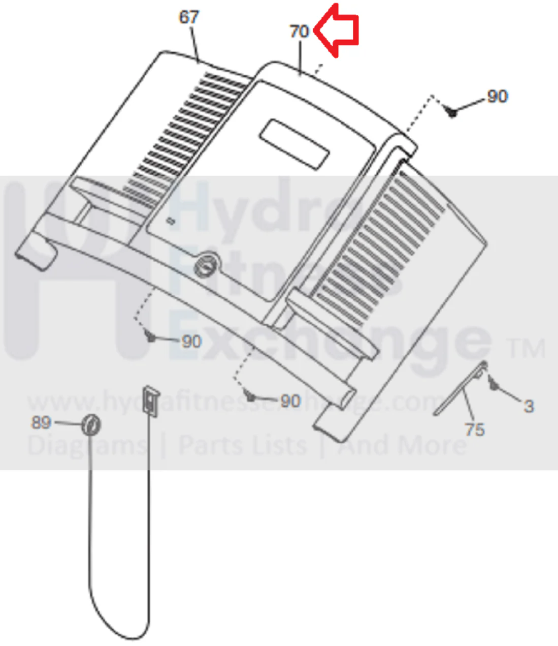 Weslo CADENCE R 5.2 Treadmill Display Console Panel 386278 - Image 3